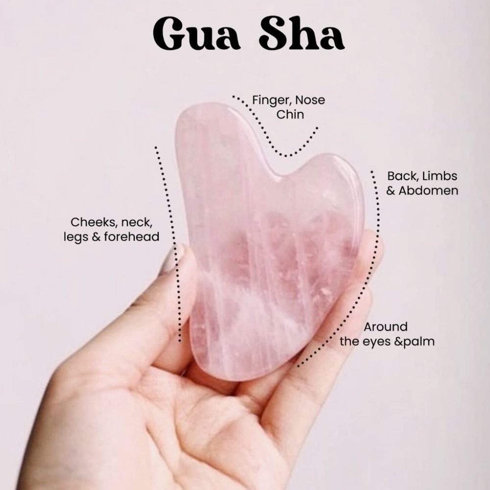Quartz Roller and Gua Sha Set - Picture 3 of 3